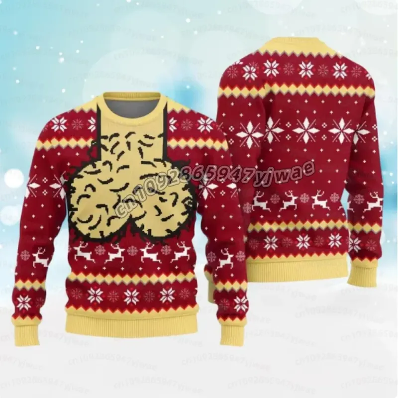Christmas Chicken Long Sleeve Hoodie 1