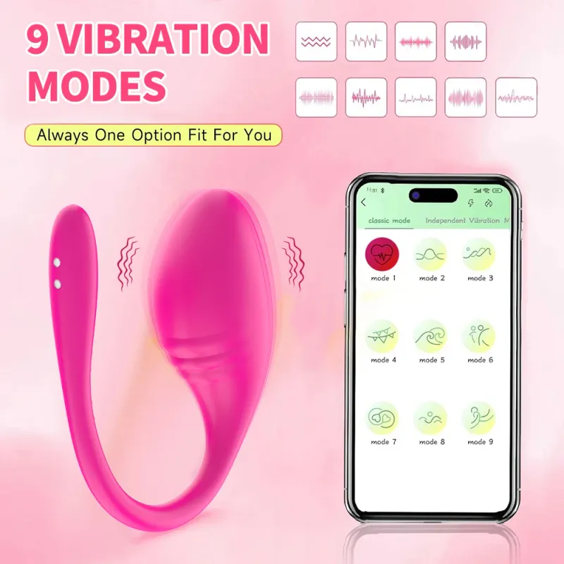 APP-Controlled Egg Vibrator 2