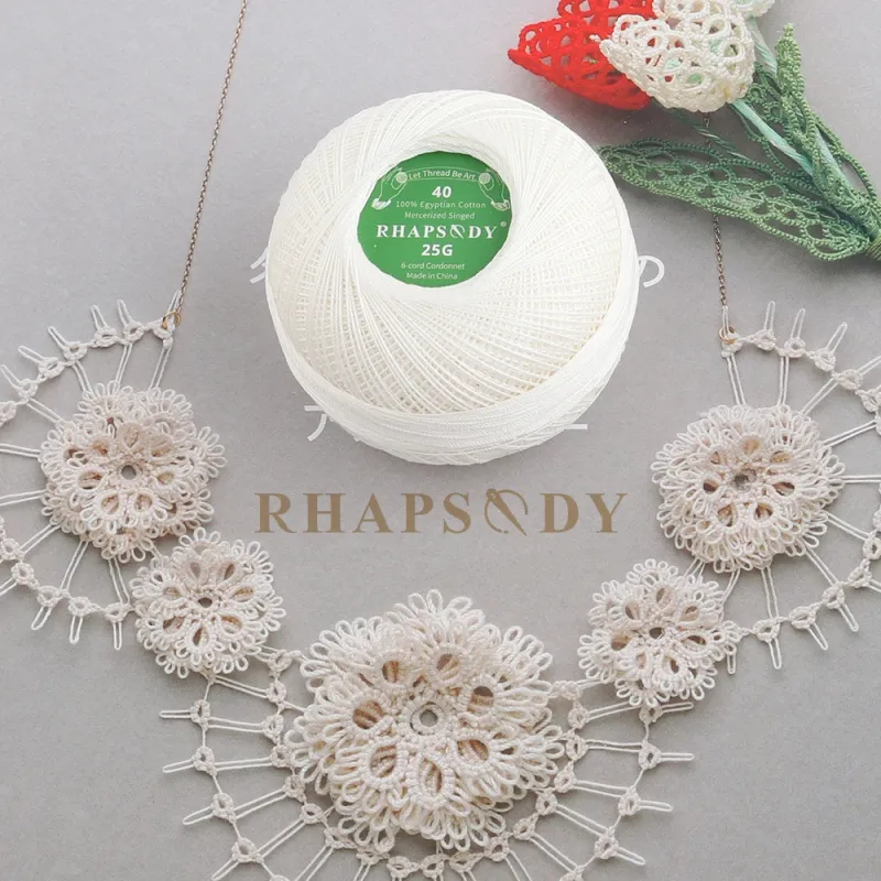 Rhapsody Cotton Crochet Thread - 53 Colors 1