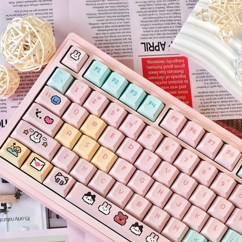 Cartoon Cherry Keycap Set (132 Keys) 3