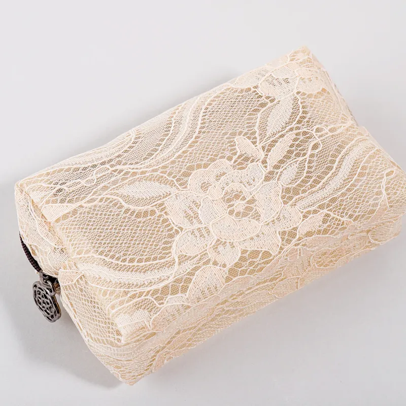Floral Lace Pencil Case 6