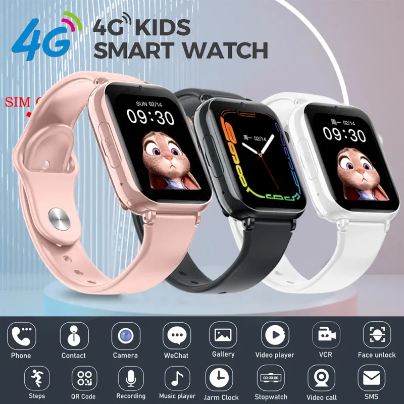 4G Kids GPS Smart Watch with Video Call & SOS 6