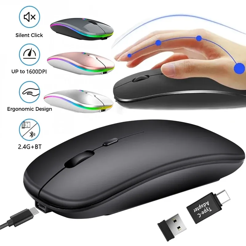 Dual-Mode Rechargeable Wireless Mouse 1