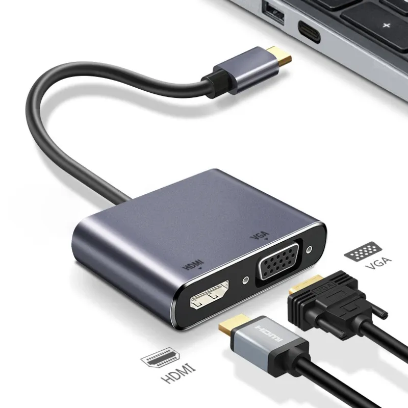 4-in-1 USB C Hub for MacBook 1