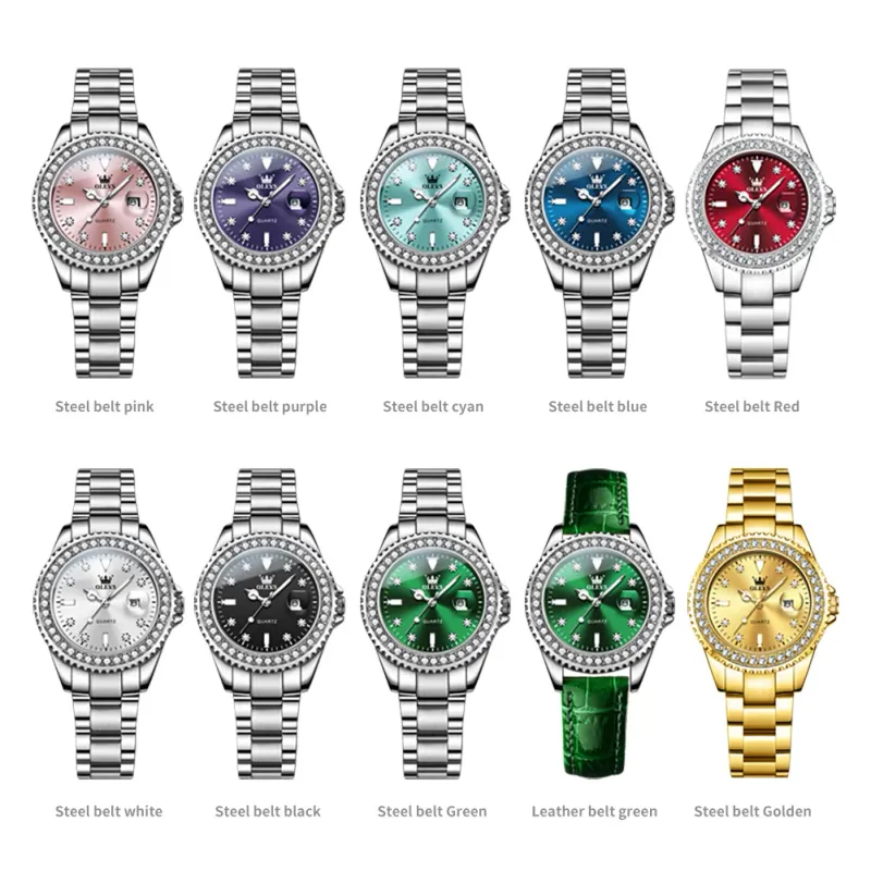 OLEVS 9945 Elegant Ladies Quartz Watch 6
