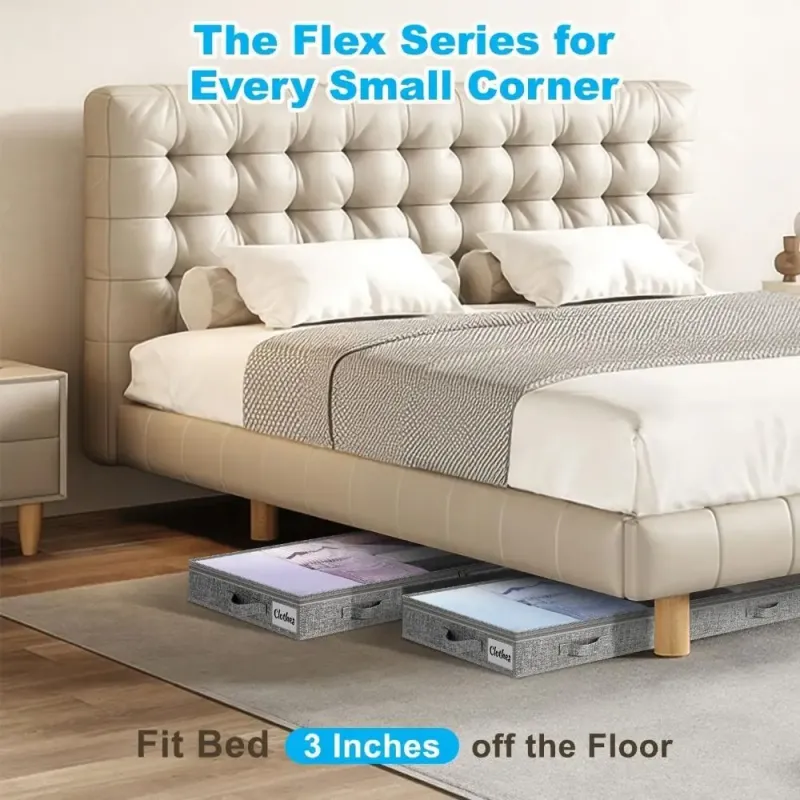 Clear Under Bed Storage Drawers 4