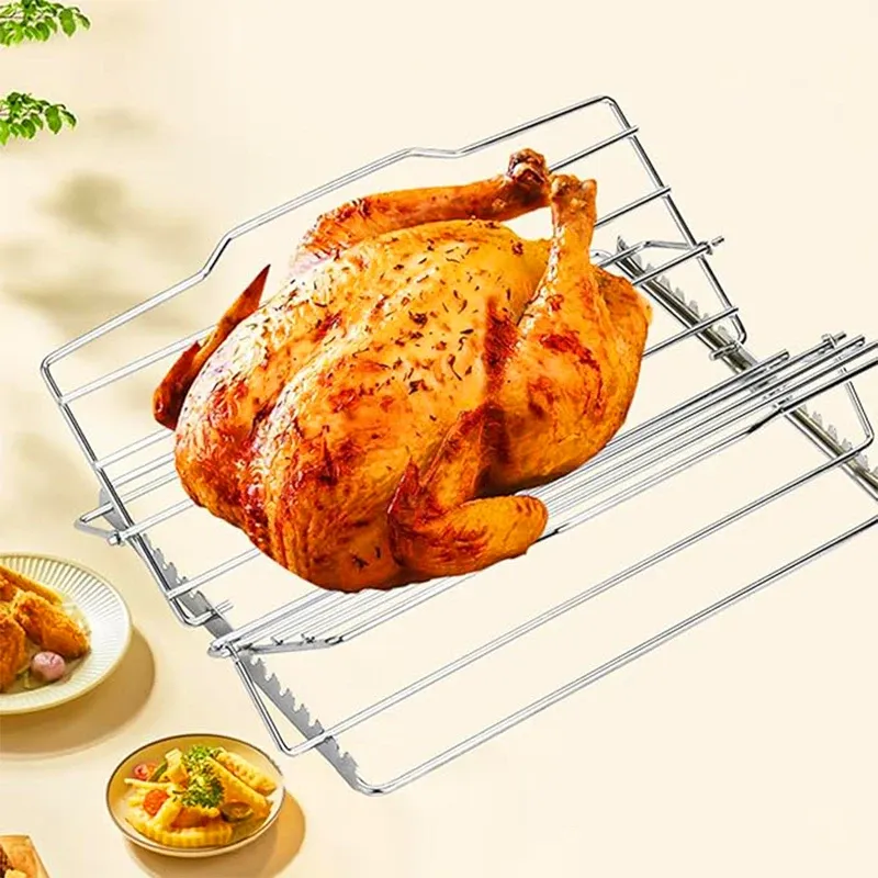 Adjustable Turkey Roasting Rack 1