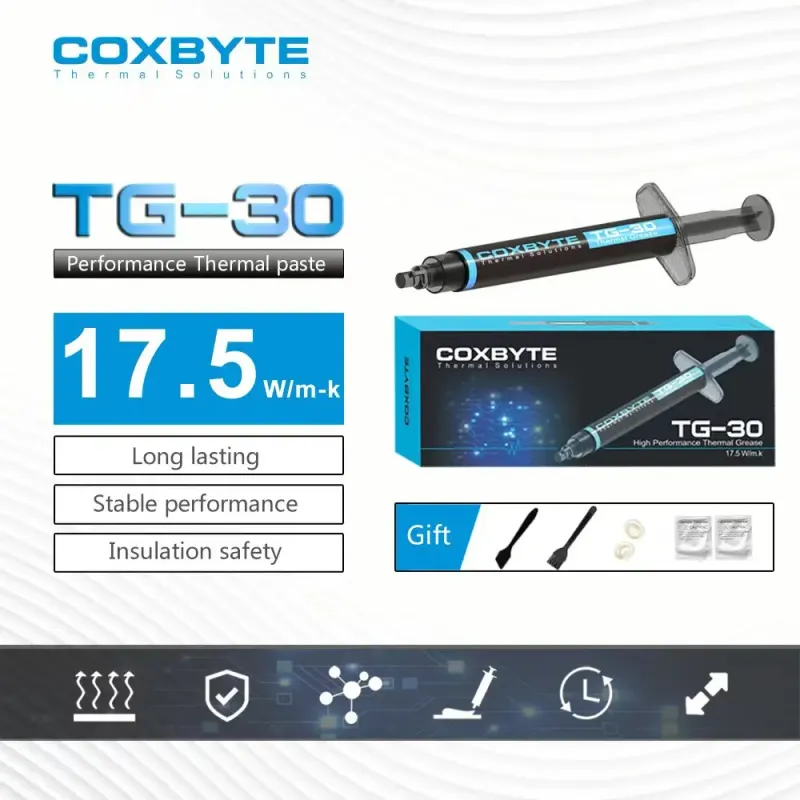 Coxbyte TG-30 Thermal Paste 17.5W/mK 2