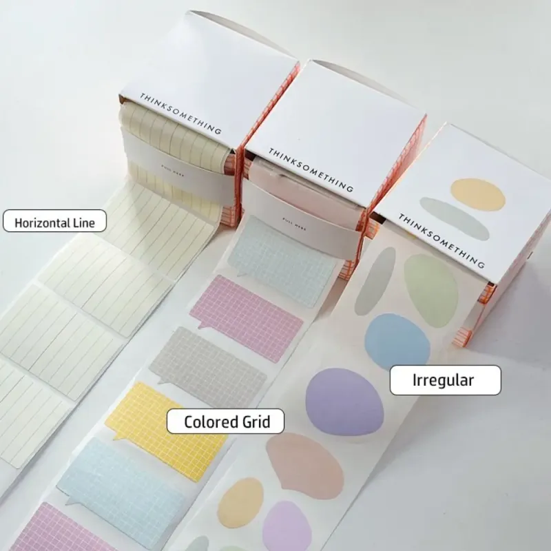 100PCS Creative Pull-out Sticky Notes Set 4