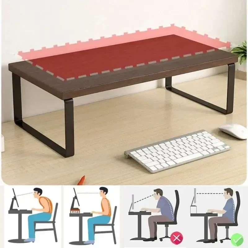 Creative Monitor Stand with Storage Rack 3
