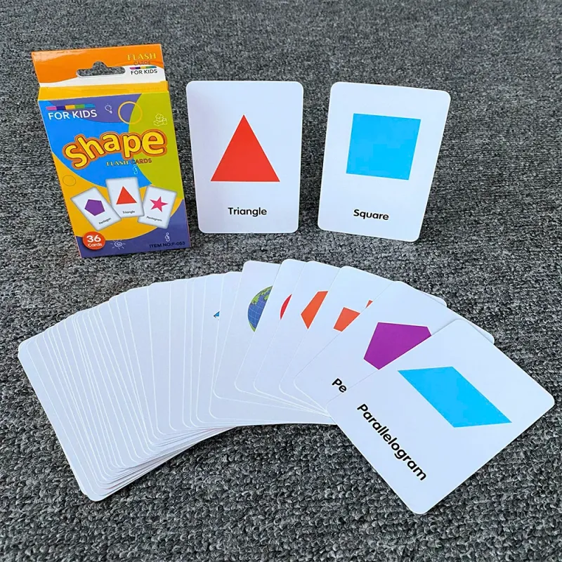 36PCS Animal Flash Cards Set 5