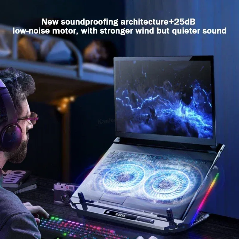 D17 RGB Gaming Laptop Cooler 4