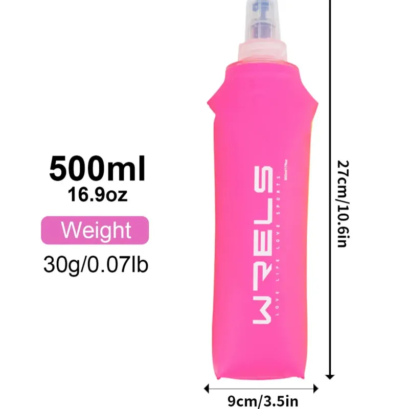 WRELS Collapsible TPU Water Bottle 3