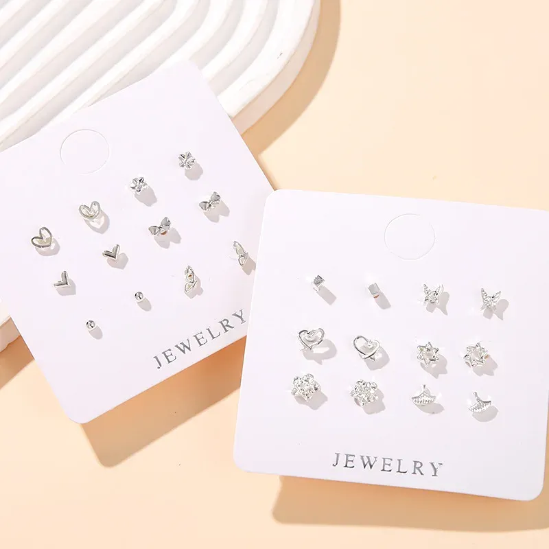 Korean 6-Pack Earring Set 1