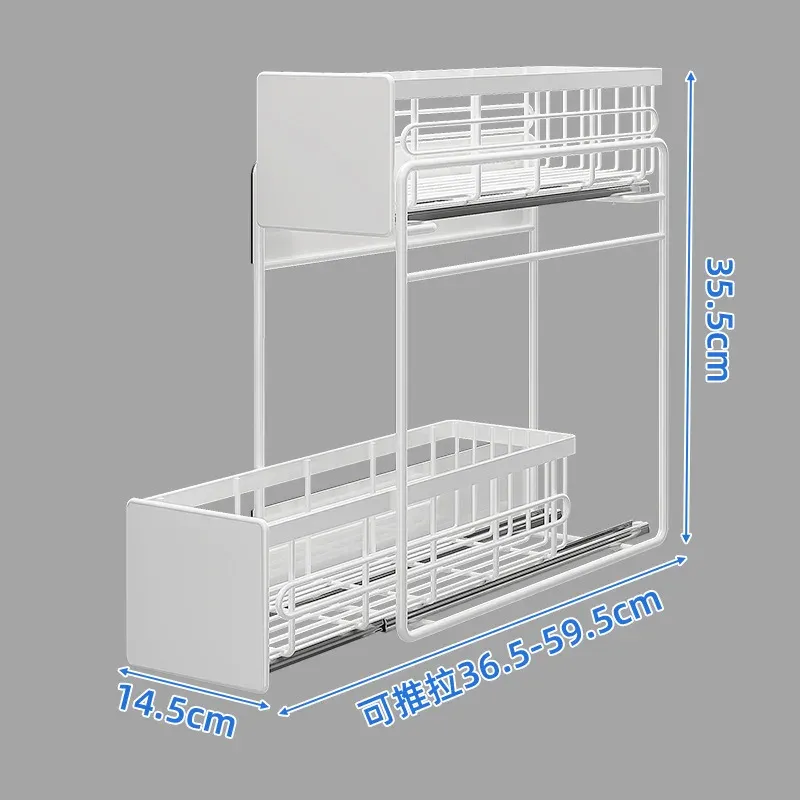 Magnetic Refrigerator Storage Rack 5