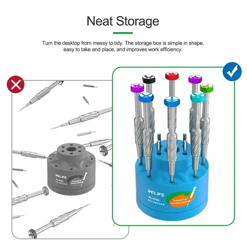 RELIFE RL-078A Screwdriver Storage Box 3