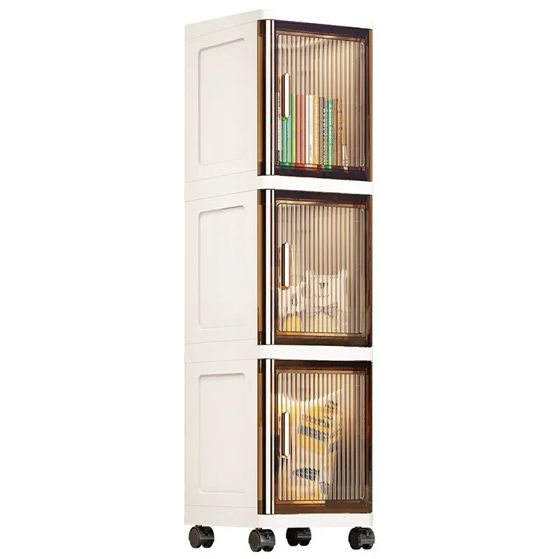 Slim Gap Storage Rack with Wheels 5