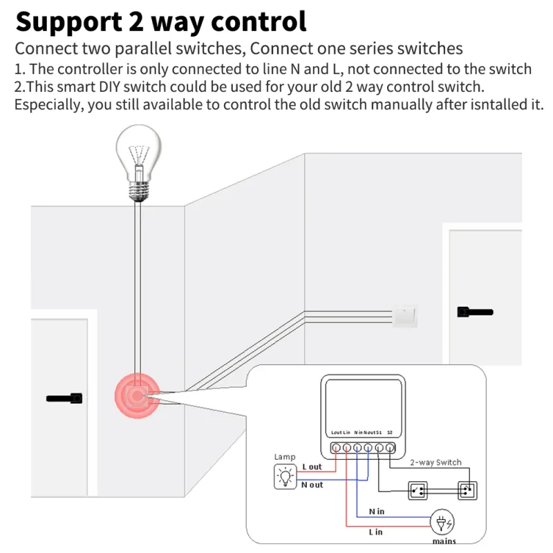 16A WiFi Smart Switch with Alexa/Google Home 5