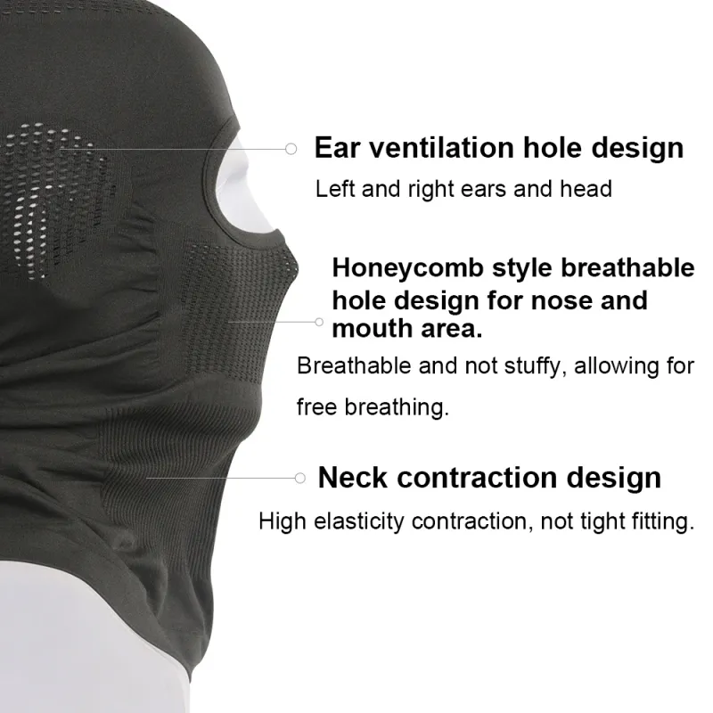 Elastic Breathable Balaclava Hat 4