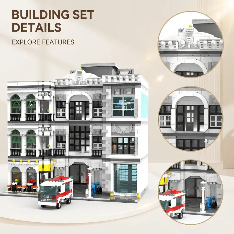 4958PCS Hospital Building Block Set 3