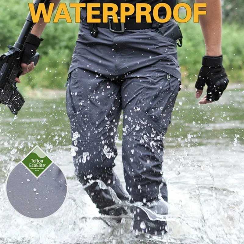Waterproof Combat Cargo Pants 2