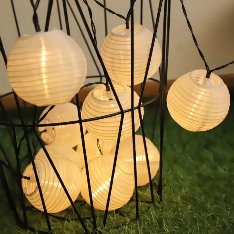 Solar Lantern String Lights Outdoor 4