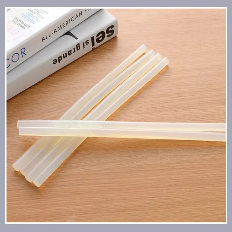 Translucent Hot Melt Glue Sticks 10 Pcs 3