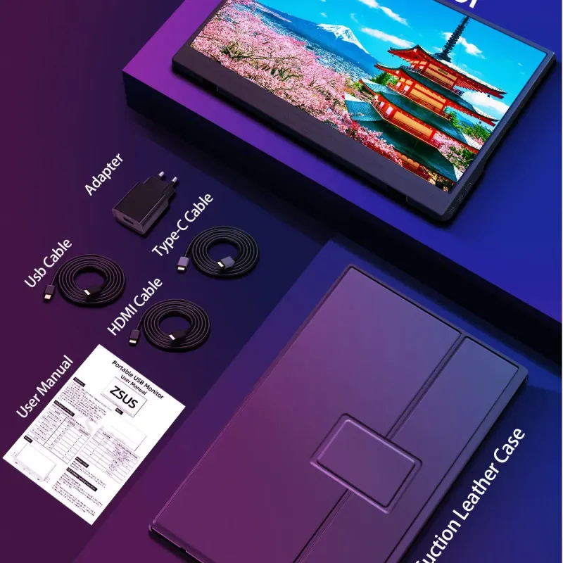 ZSUS 15.6" Portable HDR Monitor 6