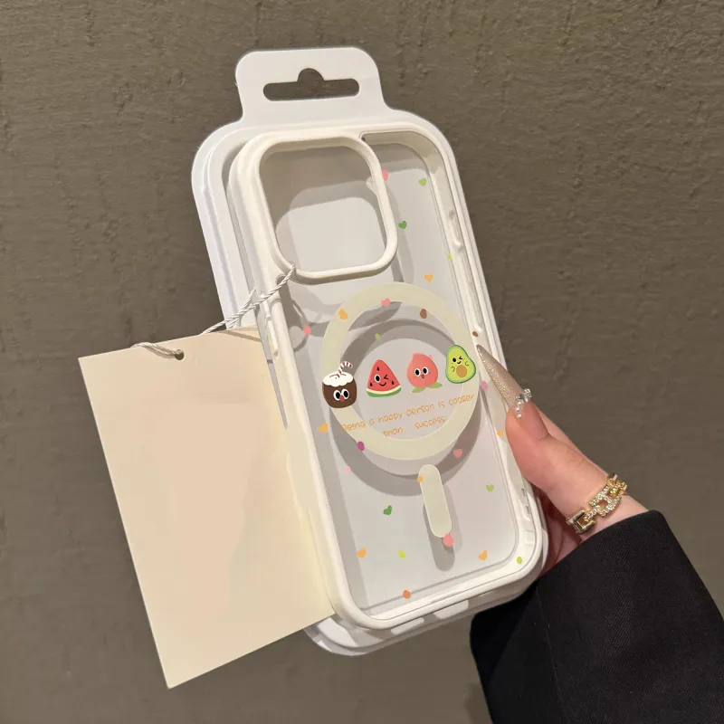 Cherry Fruit MagSafe Clear iPhone Case 2