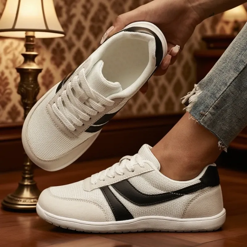 Women's Wide Toe Barefoot Canvas Sneakers 2