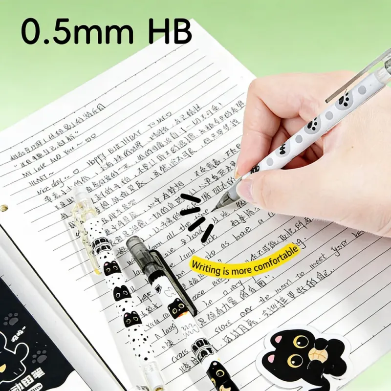 Cute Cat Mechanical Pencils 6-Pack 3