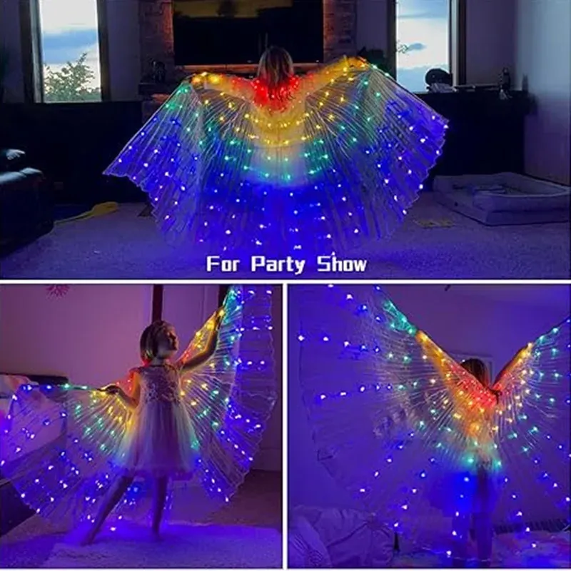 LED Isis Light Up Fairy Wings 2