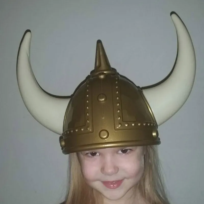 Viking Knight Helmet Costume Hat 5