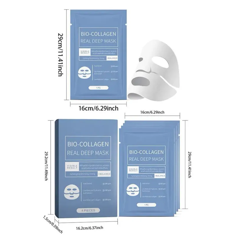 Bio Collagen Face Mask 5-Pack 6