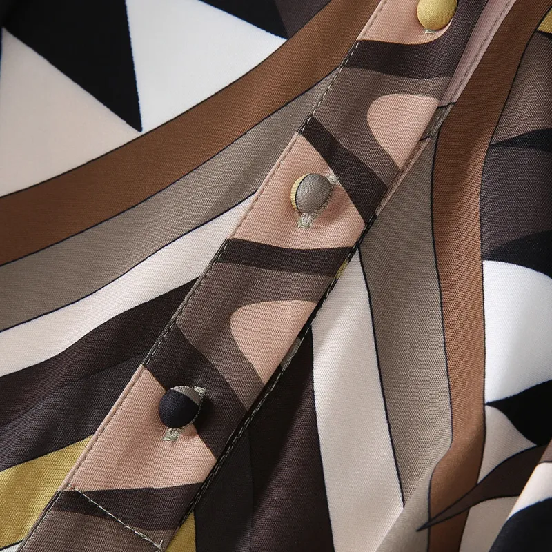 Vintage Elegant Lapel Dress 4