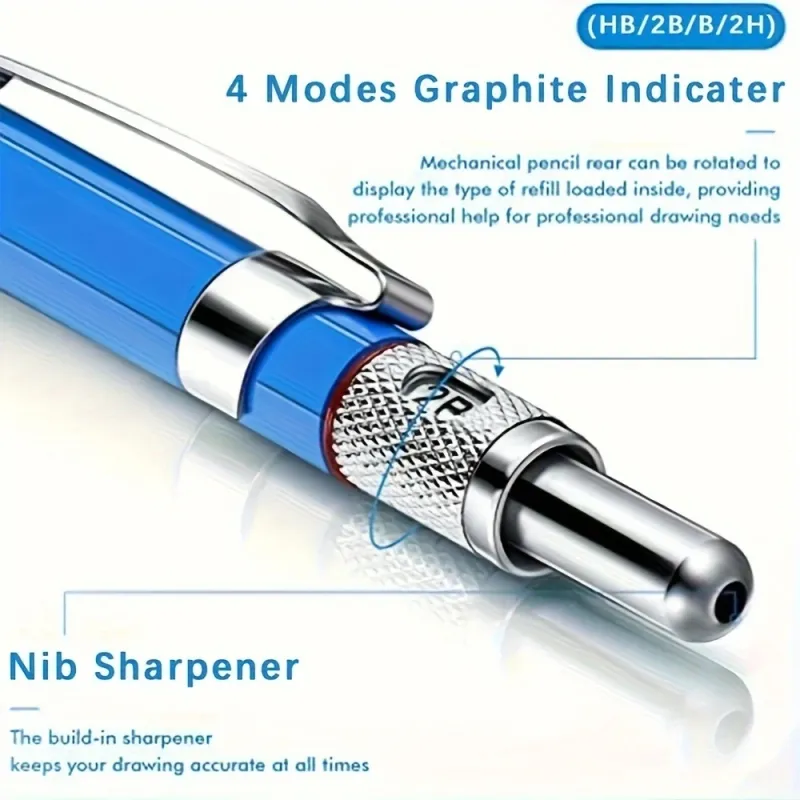 2.0mm Metal Mechanical Pencil 2