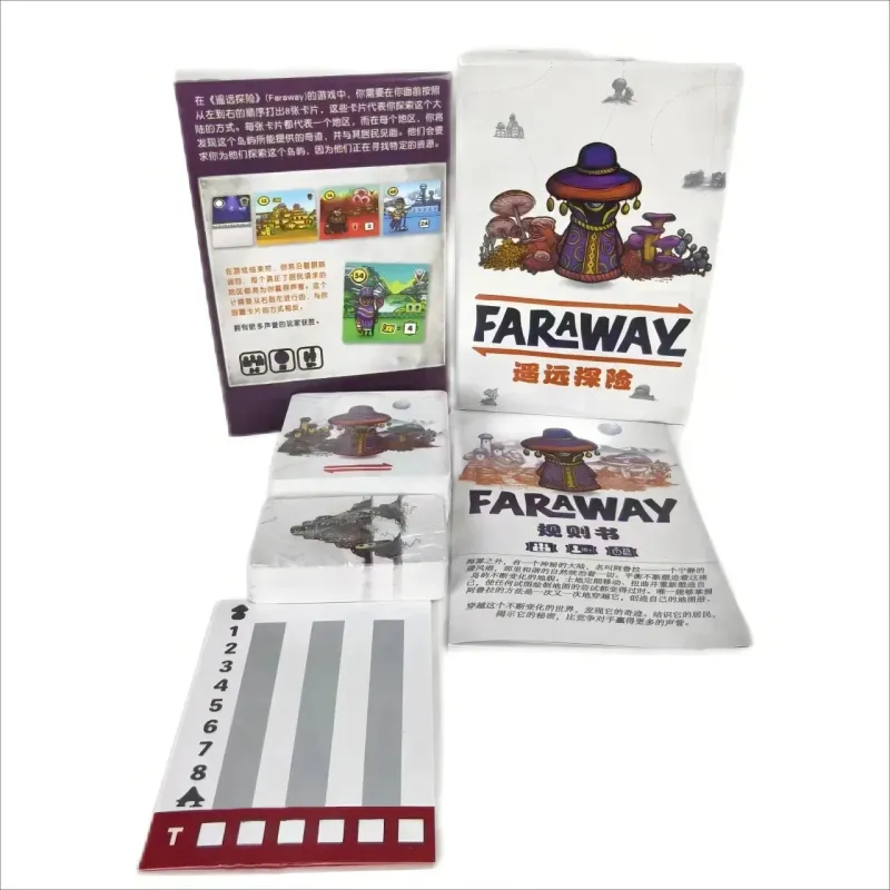 Faraway Party Board Game + Expansion 4