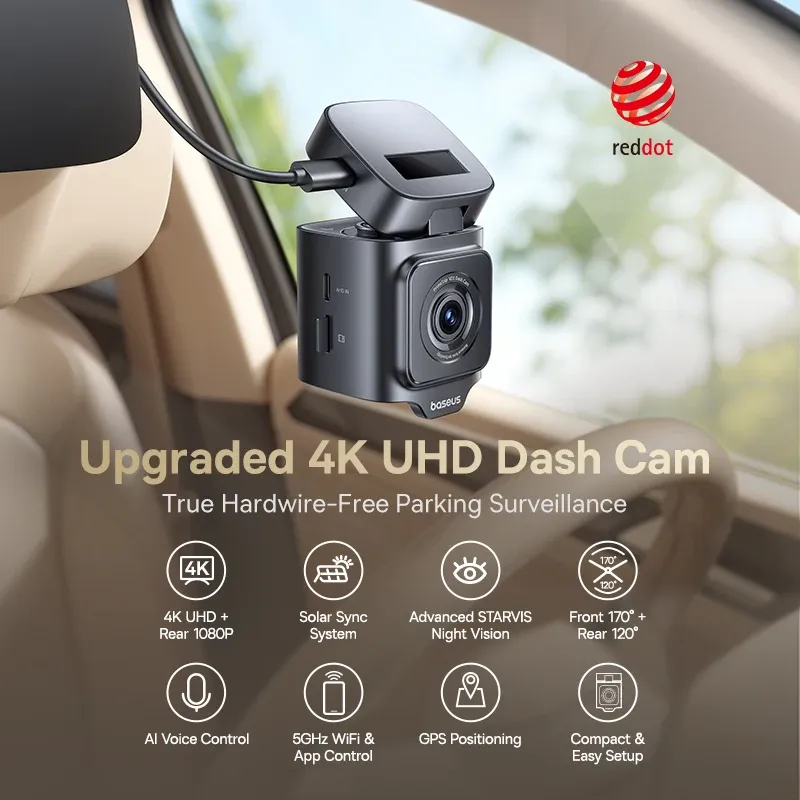 Baseus VD1 Pro 4K Dash Cam 2
