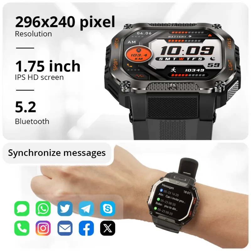 COLMI P85 Rugged Smart Watch 2