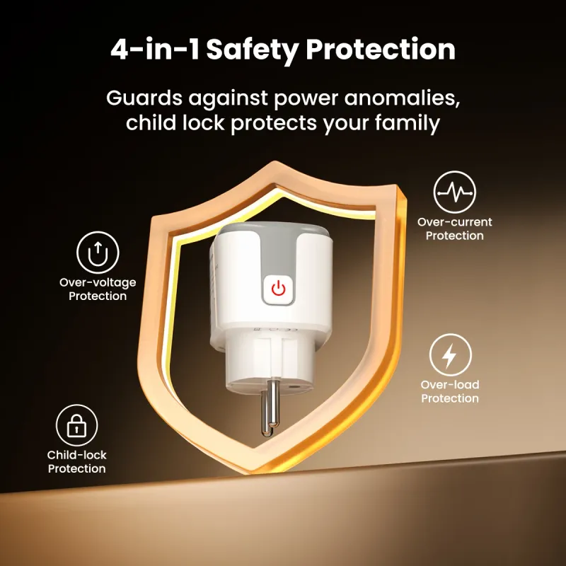 Tuya ZigBee Smart Plug 16A Energy Monitor 6