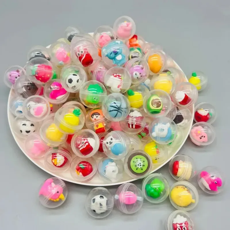 50 Pcs 32mm Clear Toy Eggshell Party Fillers 4