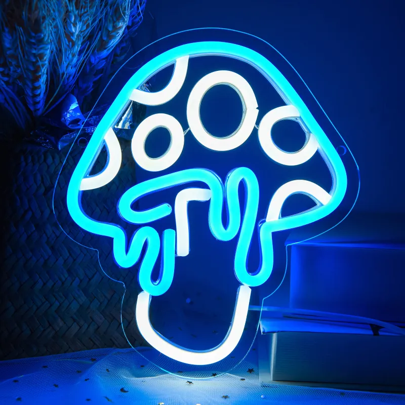 LED Mushroom Neon Wall Sign 2