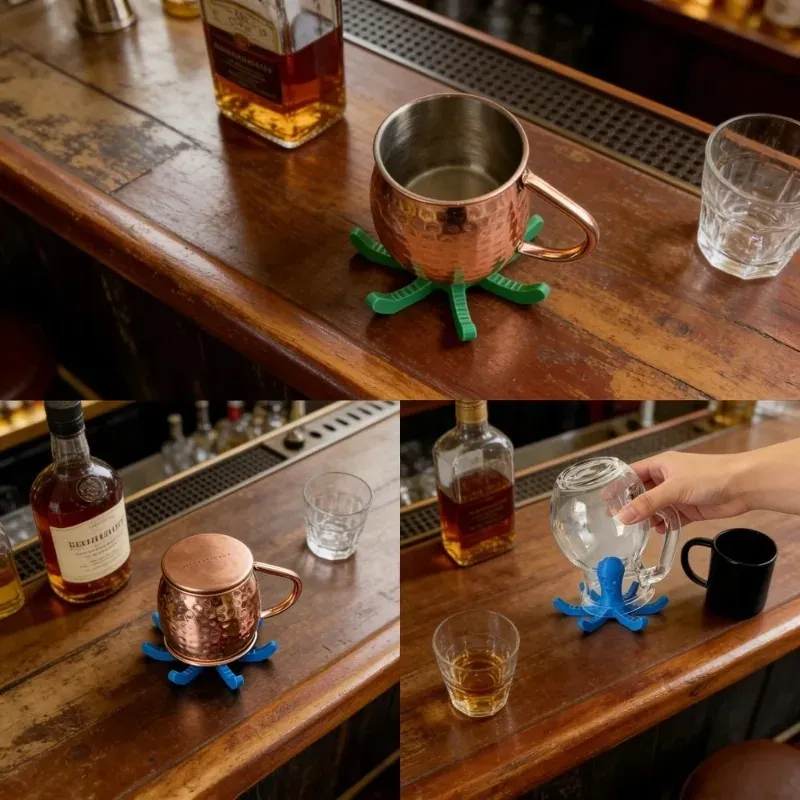 Octopus Cup Holder Dish Rack 3