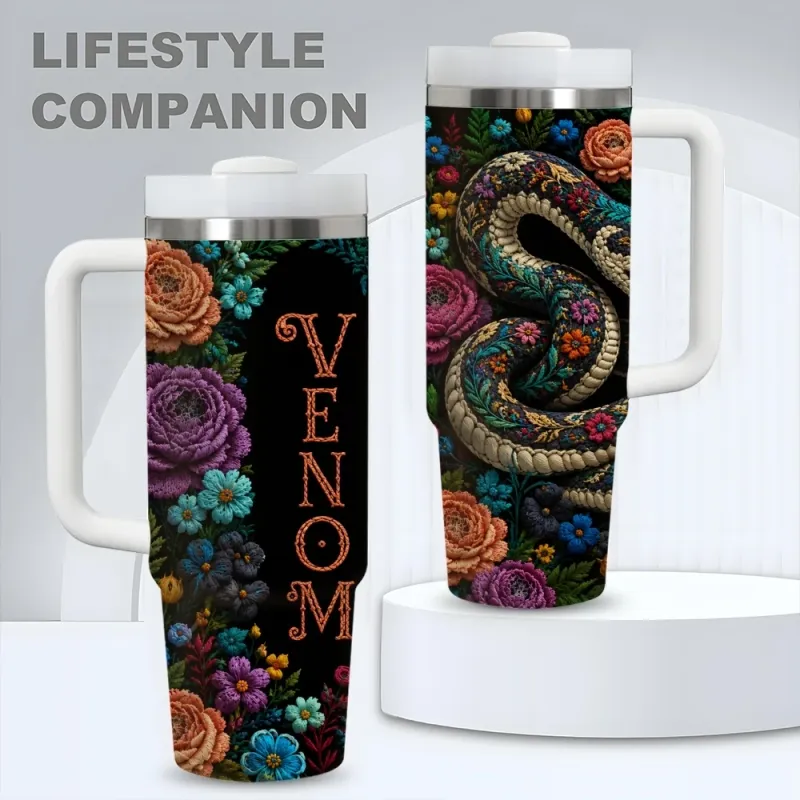 Sugar Skull Insulated Tumbler 40oz 4