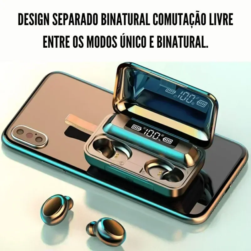 9D Stereo Bluetooth Headphones 5