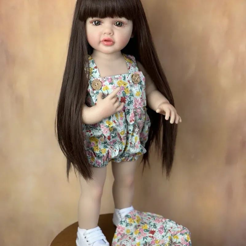 22" Silicone Reborn Baby Girl Doll 3