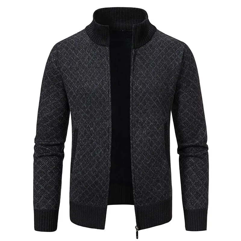 Men's Korean Slim Fit Knit Cardigan 4