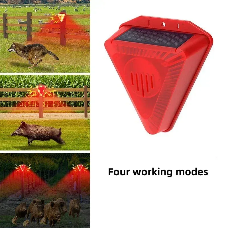 Solar Motion Sensor Alarm Light 3