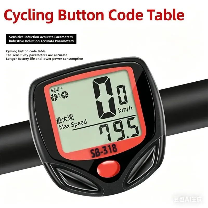 Waterproof Wireless Bike Computer 1
