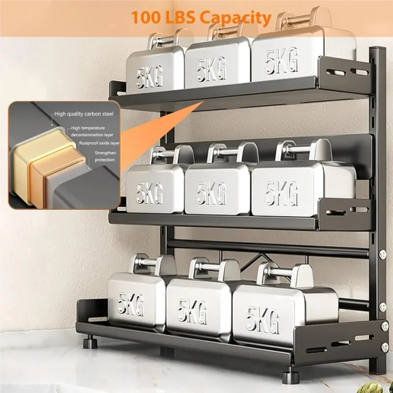 3-Tier Adjustable Spice Rack 4